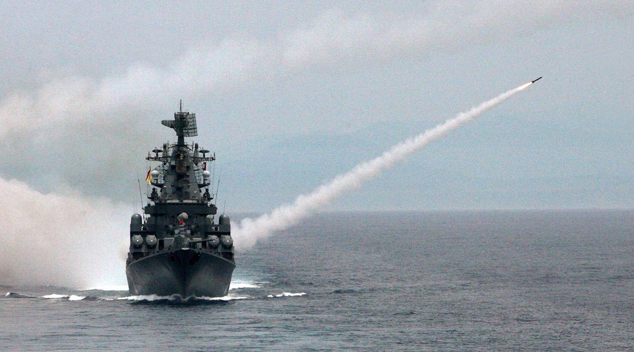 Hải quân Nga phóng tên lửa hành trình tiêu diệt phiến quân Syria. (Ảnh minh họa)