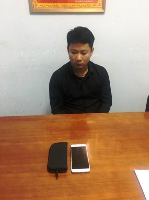 Dương Đệ Hoàng tại cơ quan điều tra.