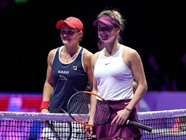 Thể thao - Video, kết quả tennis Barty - Svitolina: Bản lĩnh số 1, đút túi hơn 100 tỷ đồng (CK WTA Finals)
