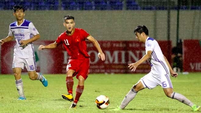 Video highlight trận U21 Việt Nam - U21 sinh viên Nhật Bản: Nghiệt ngã phút 90+3, tái đấu chung kết - 1
