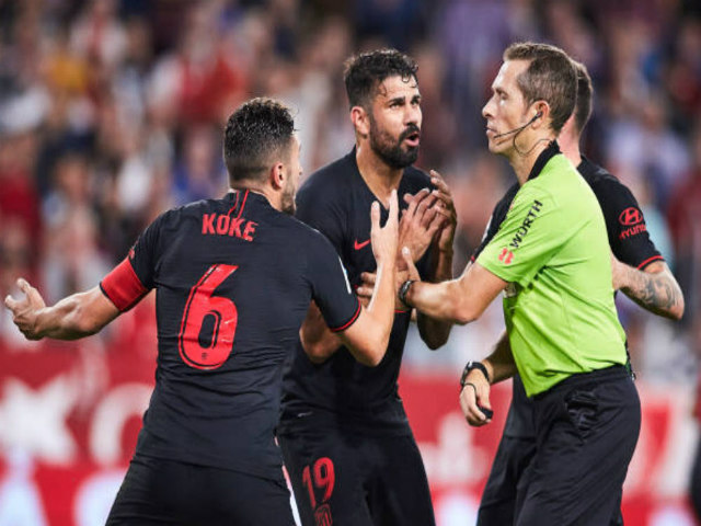 Bóng đá - Video highlight trận Sevilla - Atletico Madrid: Tâm điểm "quái thú" Costa & quả penalty hỏng ăn