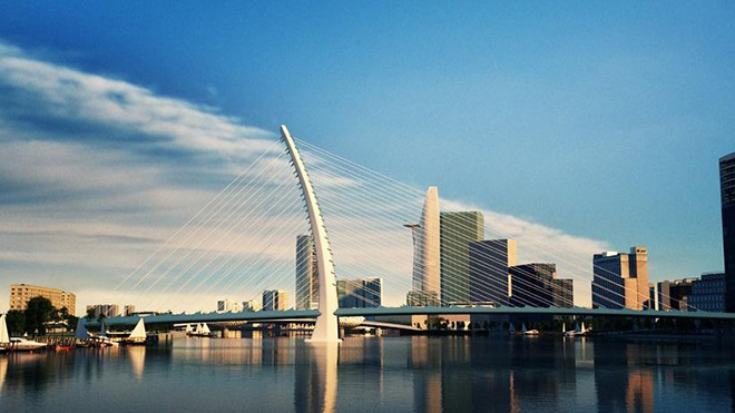 Cầu Thủ Thiêm 4 hoàn thành sẽ tạo nên sức bật cho bất động sản khu Nam