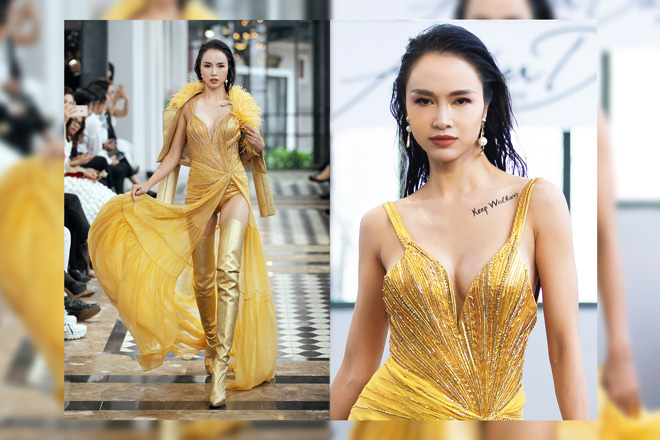Vũ Ngọc Anh sải bước quyến rũ, khuấy đảo sàn catwalk trong show thời trang Another Day của NTK Lê Thanh Hoà - 3