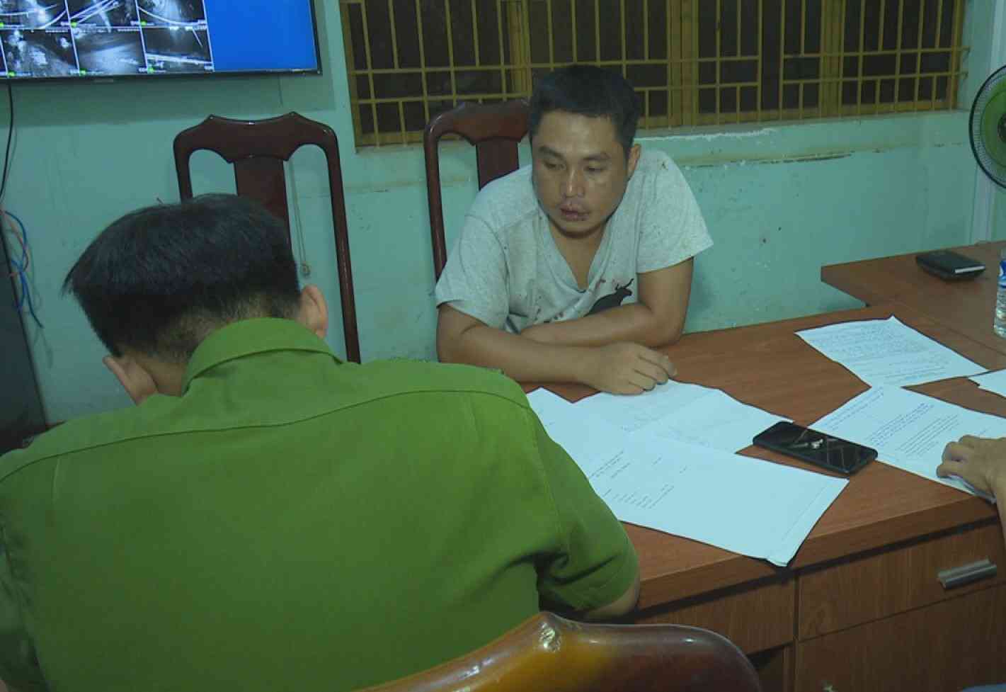 Bị can Nguyễn Minh Hải tại cơ quan điều tra