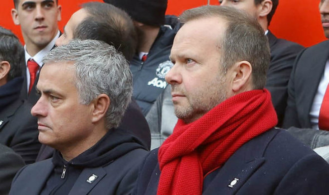 Mourinho và Ed Woodward