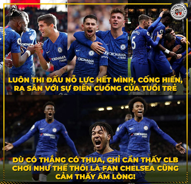 Chelsea thi đấu ngày càng bùng nổ dưới thời HLV Lampard.