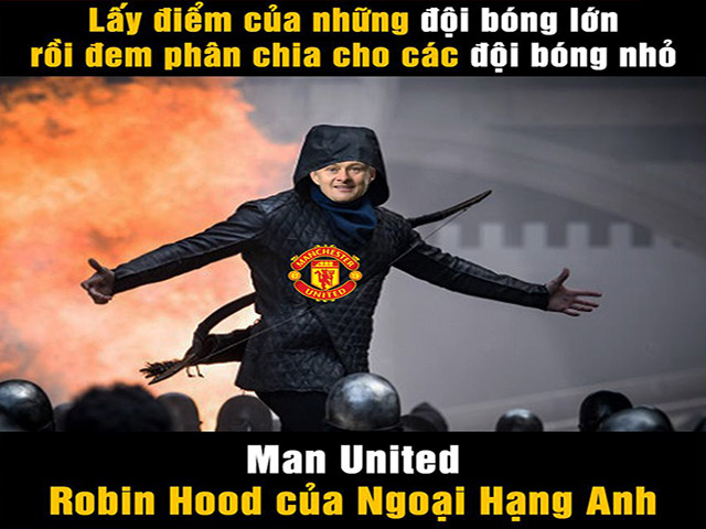 Tranh vui - Dân mạng chế ảnh MU chuyên "cướp điểm đội lớn phát cho đội yếu"