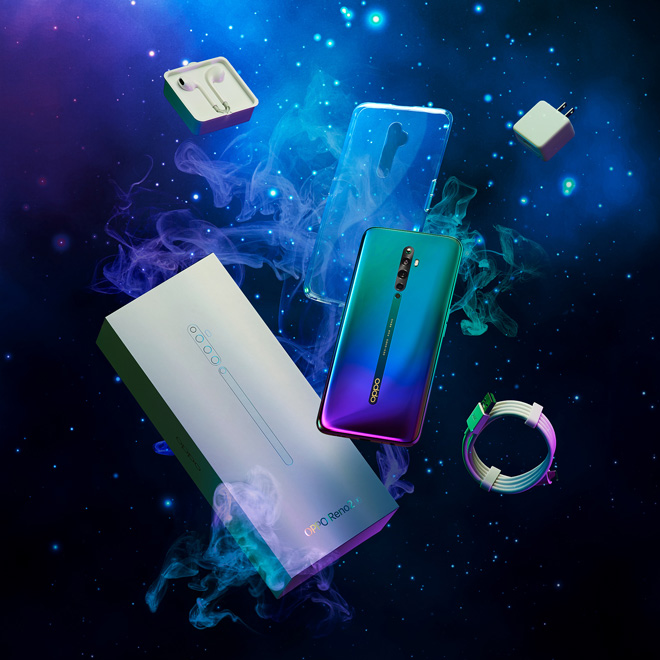 Chiêm ngưỡng OPPO Reno2 F phiên bản màu Xanh Tinh Vân vừa lên kệ tại Thế Giới Di Động - 2