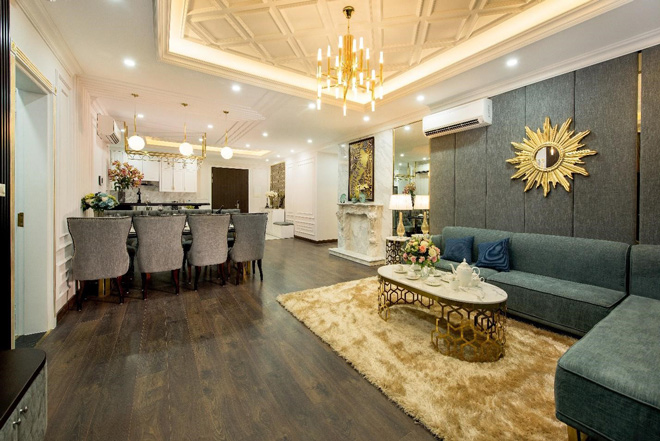 Ảnh chụp thực tế căn hộ mẫu Jupiter