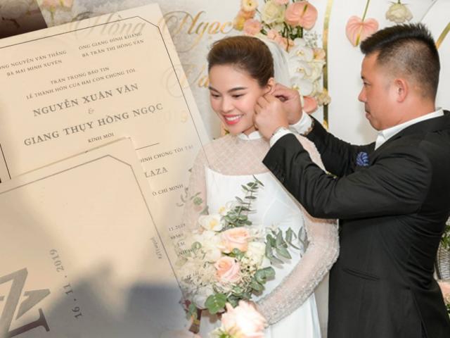 Đời sống Showbiz - Đám cưới Giang Hồng Ngọc ra quy định cực "gắt" hệt đám cưới Cường Đô La