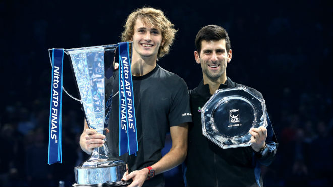 Cậu em nhà Zverev từng xuất sắc thắng Djokovic ở chung kết ATP Finals năm ngoái chỉ sau 2 set