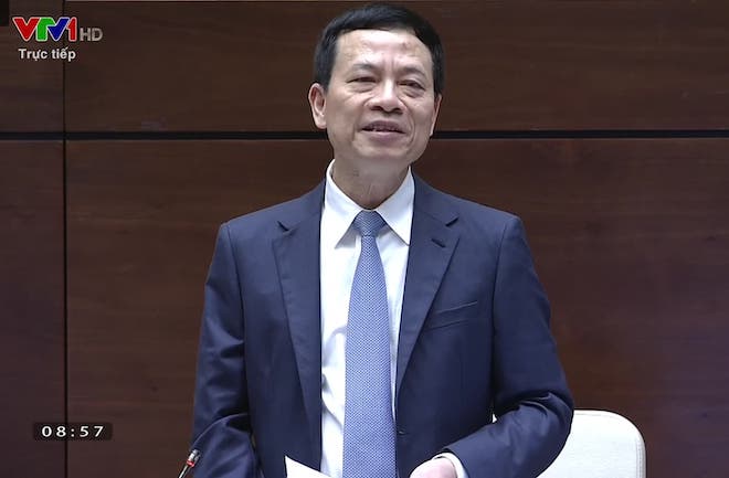 Bộ trưởng Bộ TT&amp;TT trả lời chất vấn sáng 8/11