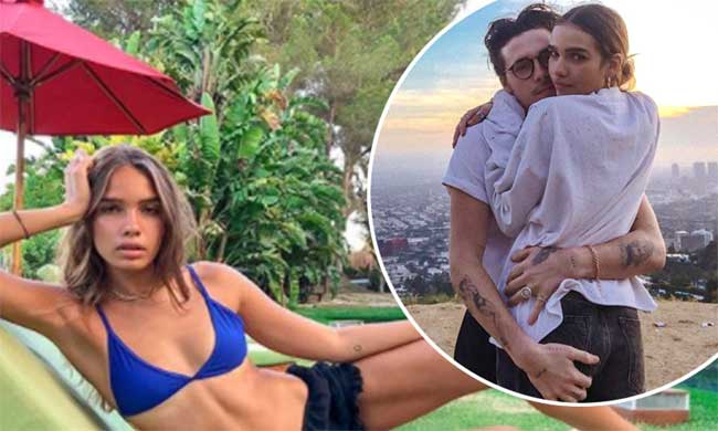 Hana có sự nghiệp người mẫu kém phát triển, nổi tiếng hơn hẳn nhờ quan hệ với con trai Beckham.