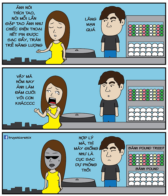 Vì em chỉ là "cục sạc dự phòng" mà thôi - 1