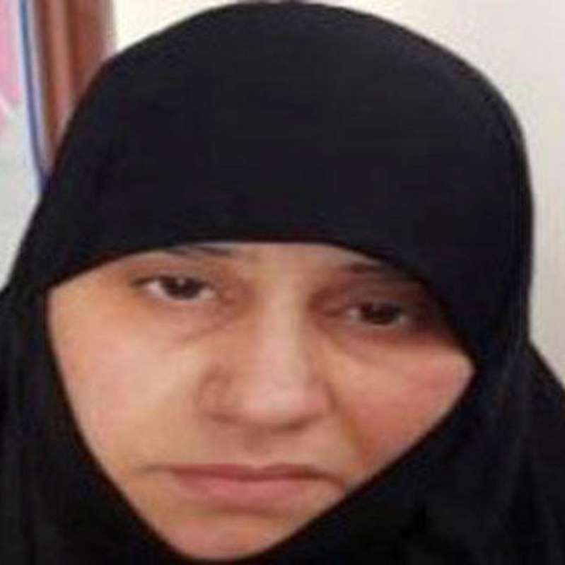 Asma Fawzi Muhammad Al-Qubaysi, 1 trong 4 người vợ của ông trùm IS&nbsp;Abu Bakr al-Baghdadi&nbsp;(Ảnh: Reuters)