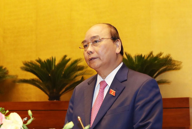 Thủ tướng Nguyễn Xuân Phúc khẳng định, cha ông và các bậc tiền bối chưa bao giờ khuất phục trước ngoại bang và chúng ta phải tiếp nối truyền thống đó. Ảnh: QH