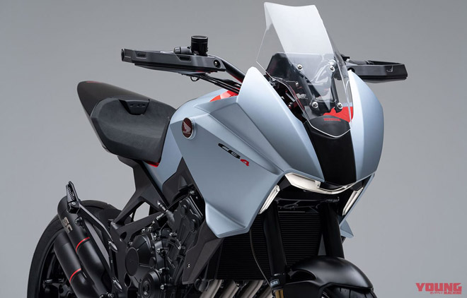 Hút mắt với thiết kế độc đáo của Honda CB4X Concept - 4
