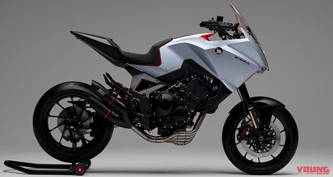 Hút mắt với thiết kế độc đáo của Honda CB4X Concept - 7