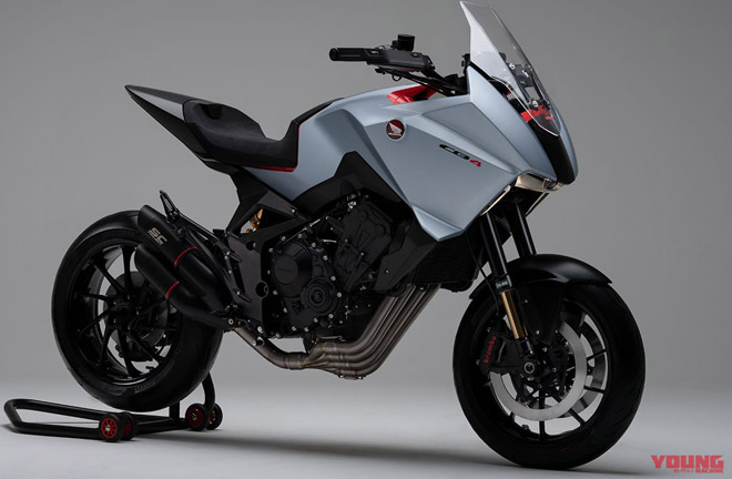 Hút mắt với thiết kế độc đáo của Honda CB4X Concept - 8