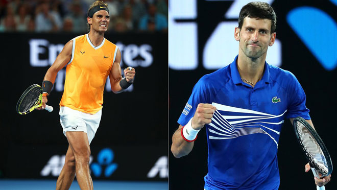 Nadal và Nole xứng đáng là 2 tay vợt hay nhất năm 2019