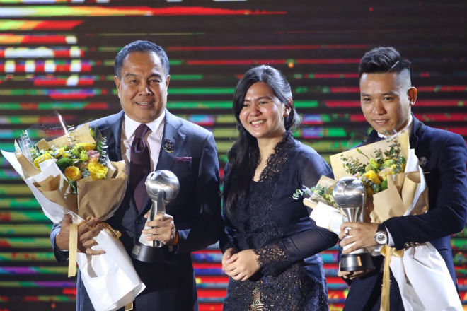 Trao giải AFF Award 2019: ĐT Việt Nam, Quang Hải và thầy Park hay nhất Đông Nam Á - 9