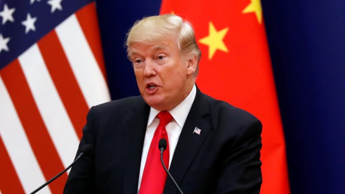 Tổng thống Mỹ Donald Trump.