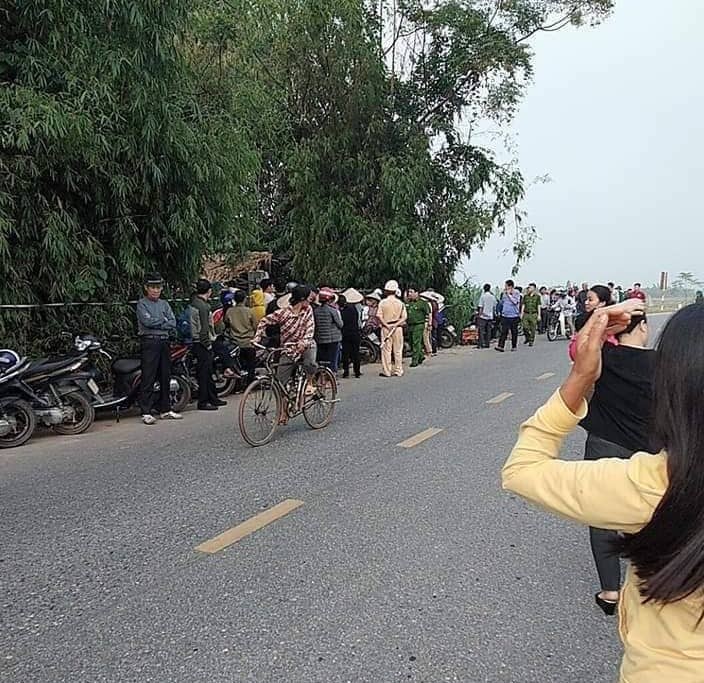 Hiện trường vụ việc.