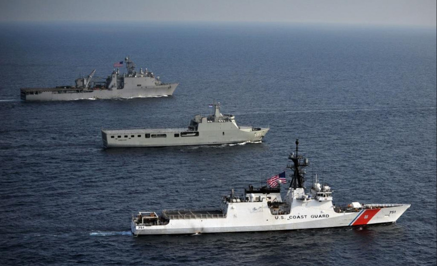 Tàu tuần duyên Mỹ sẽ tăng cường hiện diện ở Biển Đông.