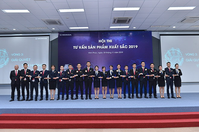 Honda Việt Nam tổ chức thành công Vòng chung kết  Hội thi “Tư vấn sản phẩm xuất sắc” lần thứ 12 năm 2019 - 2
