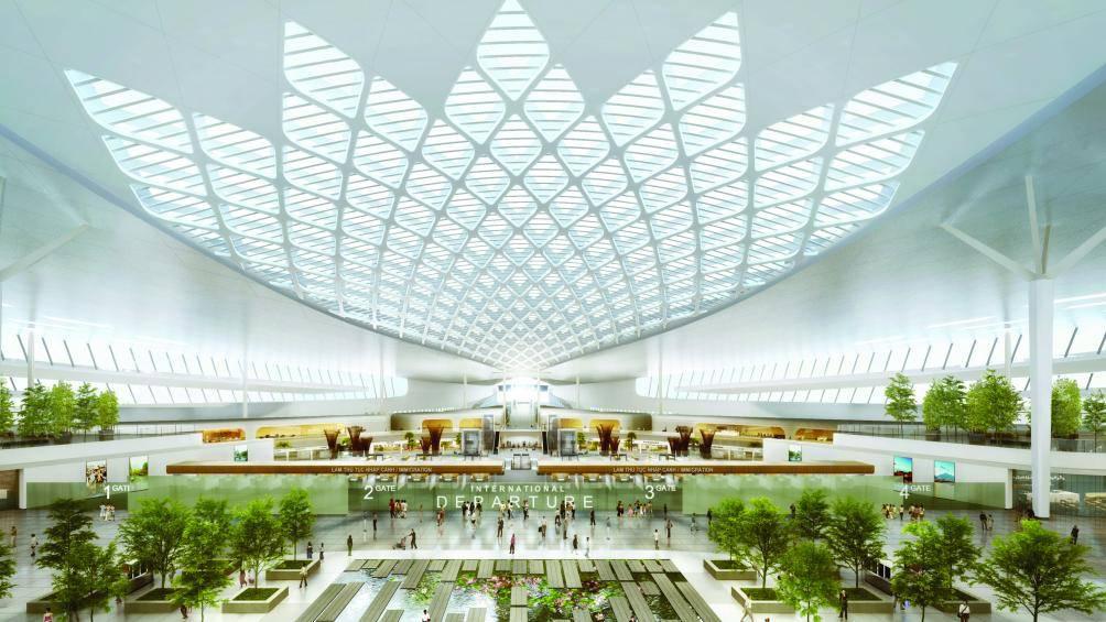 Phương án thiết kế nhà ga hành khách sân bay Long Thành