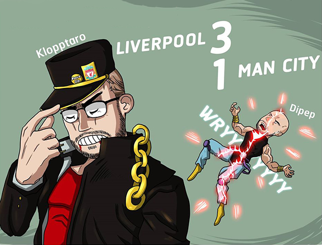 Klopp &#34;hạ gục&#34; Pep theo cách không thể nào đơn giản hơn.