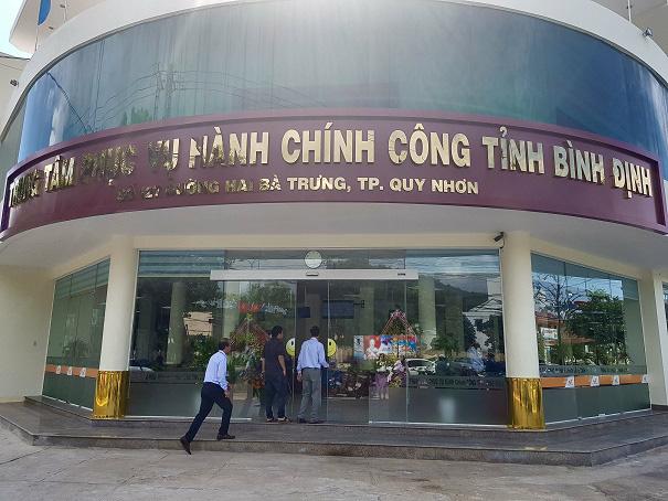 Trung tâm Phục vụ hành chính công tỉnh Bình Định