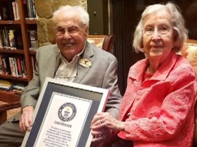 Phi thường - kỳ quặc - Cụ ông, cụ bà này trở thành cặp đôi sống thọ nhất thế giới