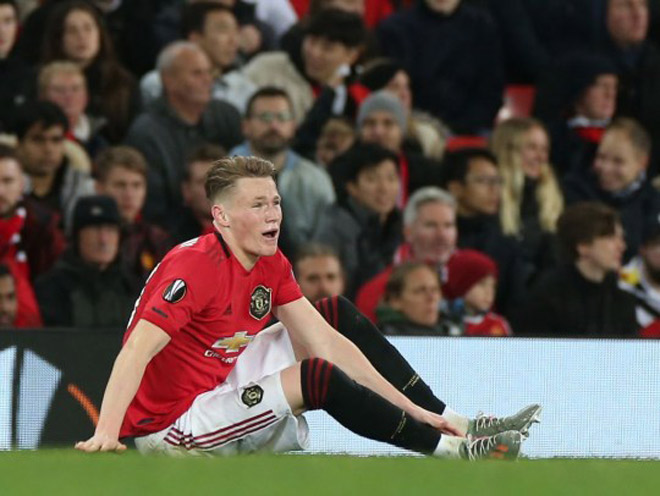 McTominay sẽ phải dưỡng thương 4 tuần khiến MU khốn đốn