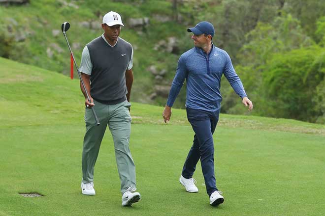 Tiger Woods và Rory McIlroy