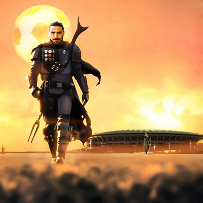 Ibrahimovic - "chiến binh" đích thực trong làng bóng đá thế giới.