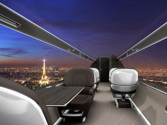 Media - Siêu máy bay "trong suốt" nhìn được toàn cảnh bên ngoài