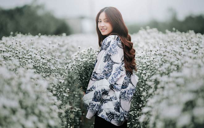 Cúc họa mi vào mùa, nhà vườn thu hàng chục triệu/ngày nhờ mốt “sống ảo” của chị em - 15