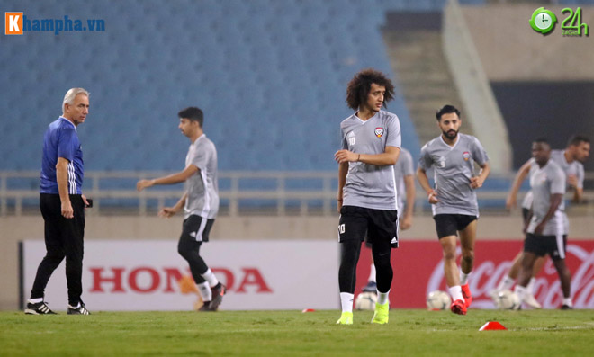 UAE đang chịu nhiều sức ép trước trận
