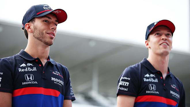 Gasly và Kvyat tiếp tục cùng Toro Rosso năm 2020