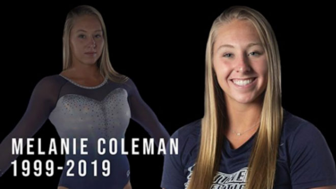 Melanie Coleman qua đời khi mới 20 tuổi