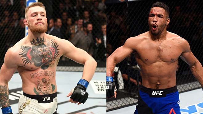 Kevin Lee (phải) muốn đụng độ McGregor