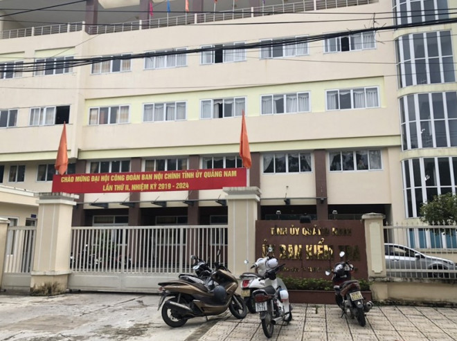 Trụ sở Ủy ban Kiểm tra Tỉnh ủy Quảng Nam. Ảnh: THANH NHẬT