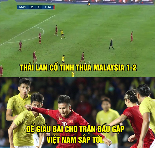 Thái Lan giả vờ thua Malaysia để giấu bài đấu với Việt Nam chăng?