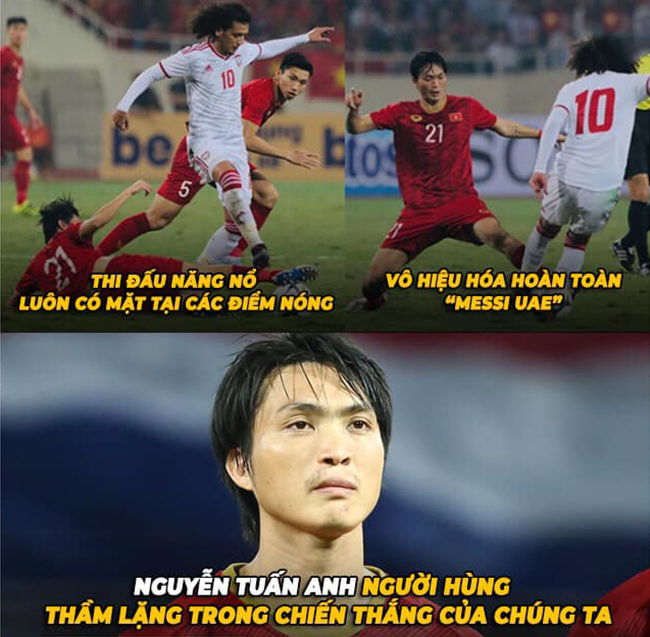 Sự trở lại kịp lúc của Tuấn Anh giúp Việt Nam thi đấu thăng hoa.