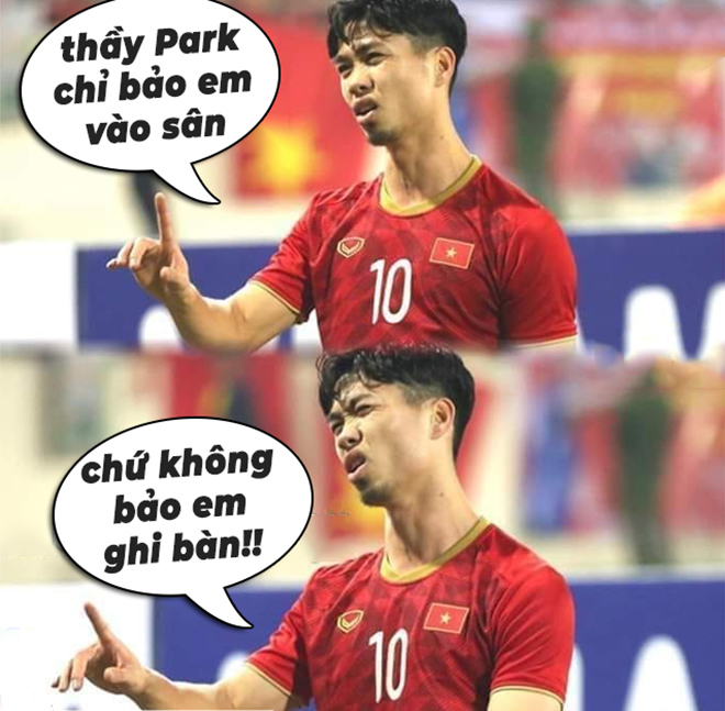 Thầy chỉ bảo em vào sân chứ không bảo em ghi bàn nha mọi người.