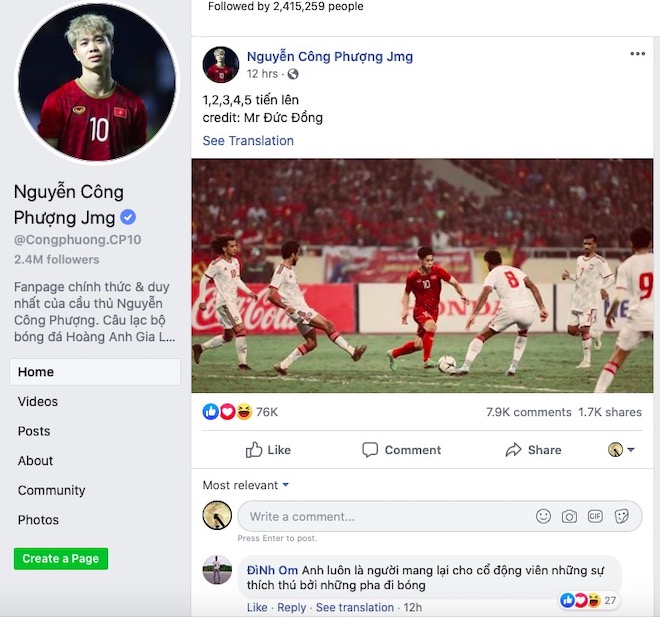Facebooker ví Công Phượng lừa bóng như "mèo vờn chuột" với UAE - 3