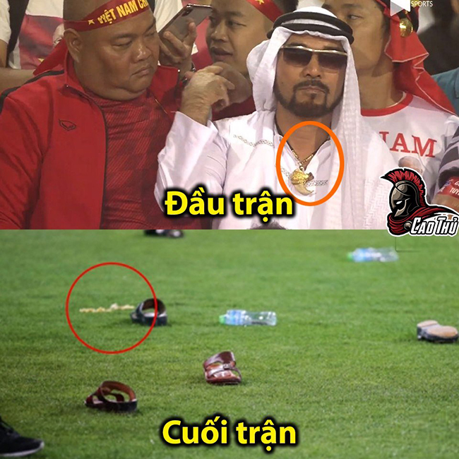 Cổ động viên UAE không như những gì cổ động viên Việt Nam &#34;mong đợi&#34;.