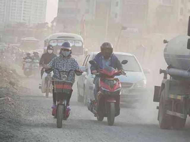 Sức khỏe đời sống - Bụi mịn tiếp tục bao trùm Hà Nội, TP.HCM: Có thể gây đột quỵ