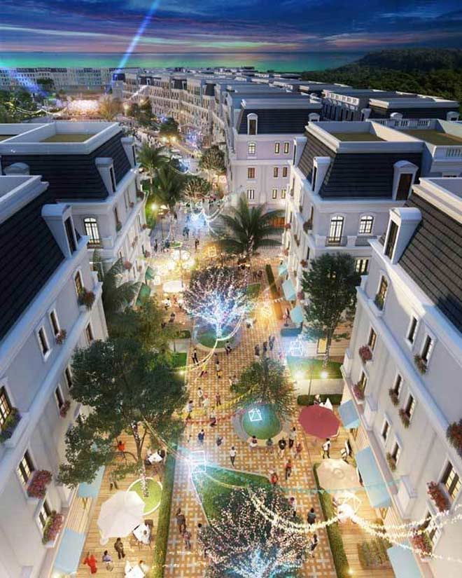 Shophouse ở các tổ hợp du lịch, nghỉ dưỡng và giải trí quy mô, được đầu tư bài bản luôn có sức hút lớn